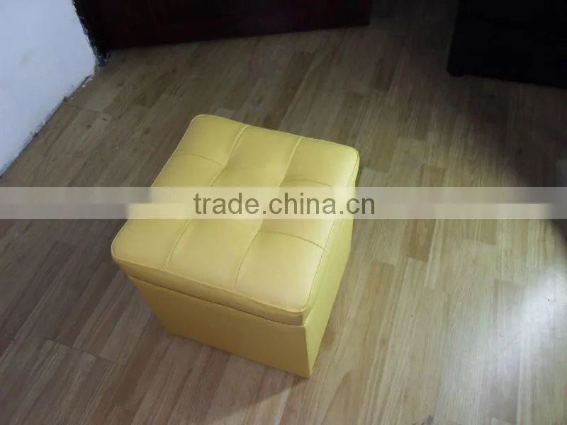 fashionable storage square chair