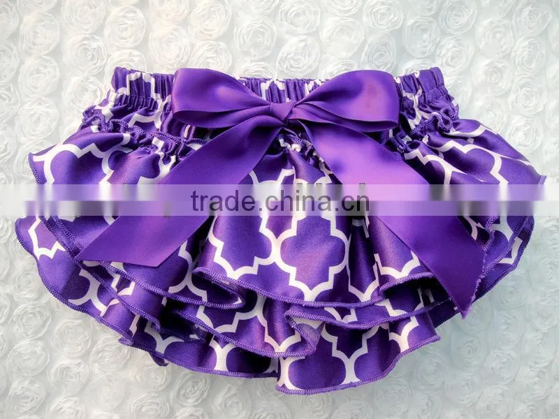 2016 High Quality Baby Ruffle Stain Bloomers ,Baby Colorful Panties Bloomers Wholesale