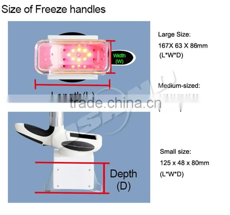 2014 New product Cryolipolyse Fat freeze slimming machine with Radio frequency