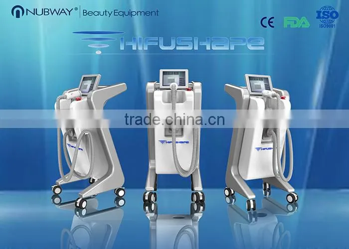 Hot in USA 2015 new designed vertical hifu body slimming machine