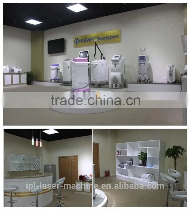 TOP SALES!! NUBWAY new design good quality 3 handles ipl handpiece skin treatment system for sale
