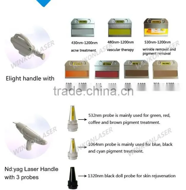 portable ipl / xenon lamps for ipl / home ipl