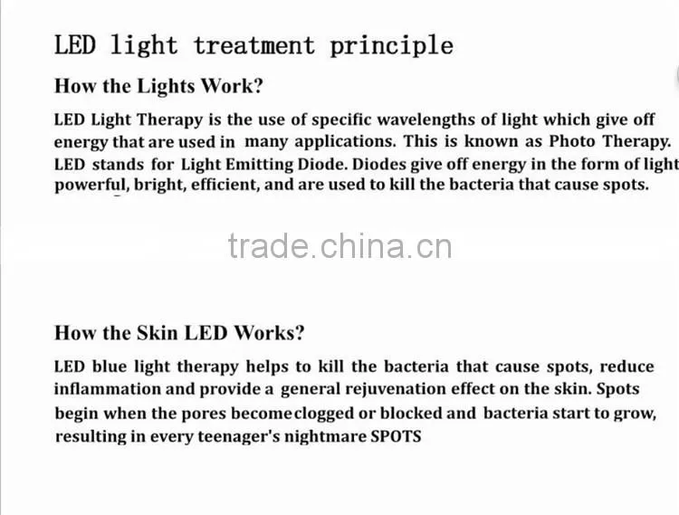 3in1 LED Photon Mask Skin Rejuvenation LED Light Therapy Photodynamics PDT