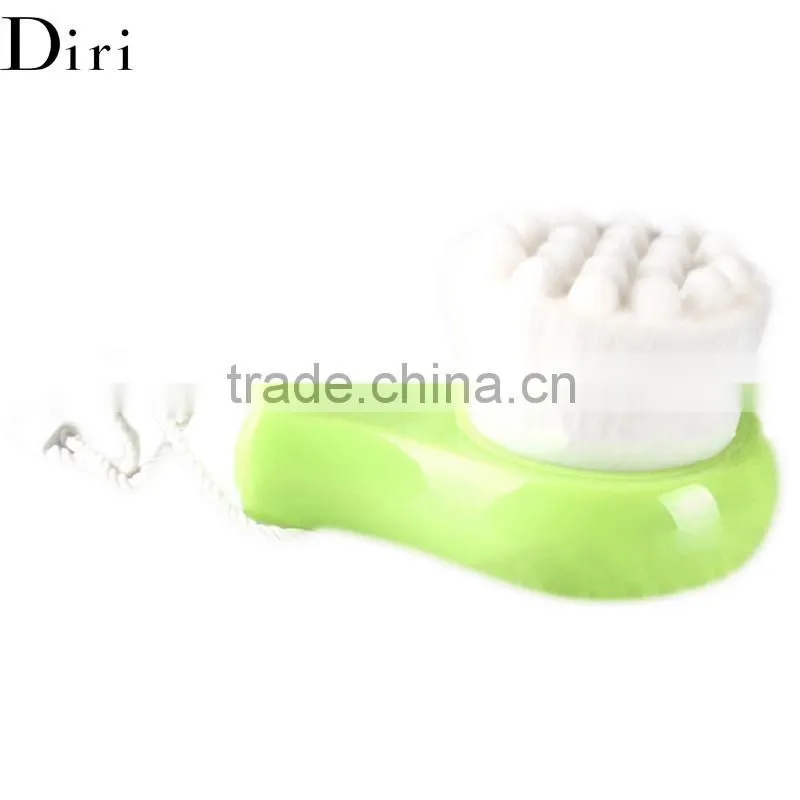 Popular Plastic Face Cleansing Brush/Plastic Handle Cleaning Brush Facial