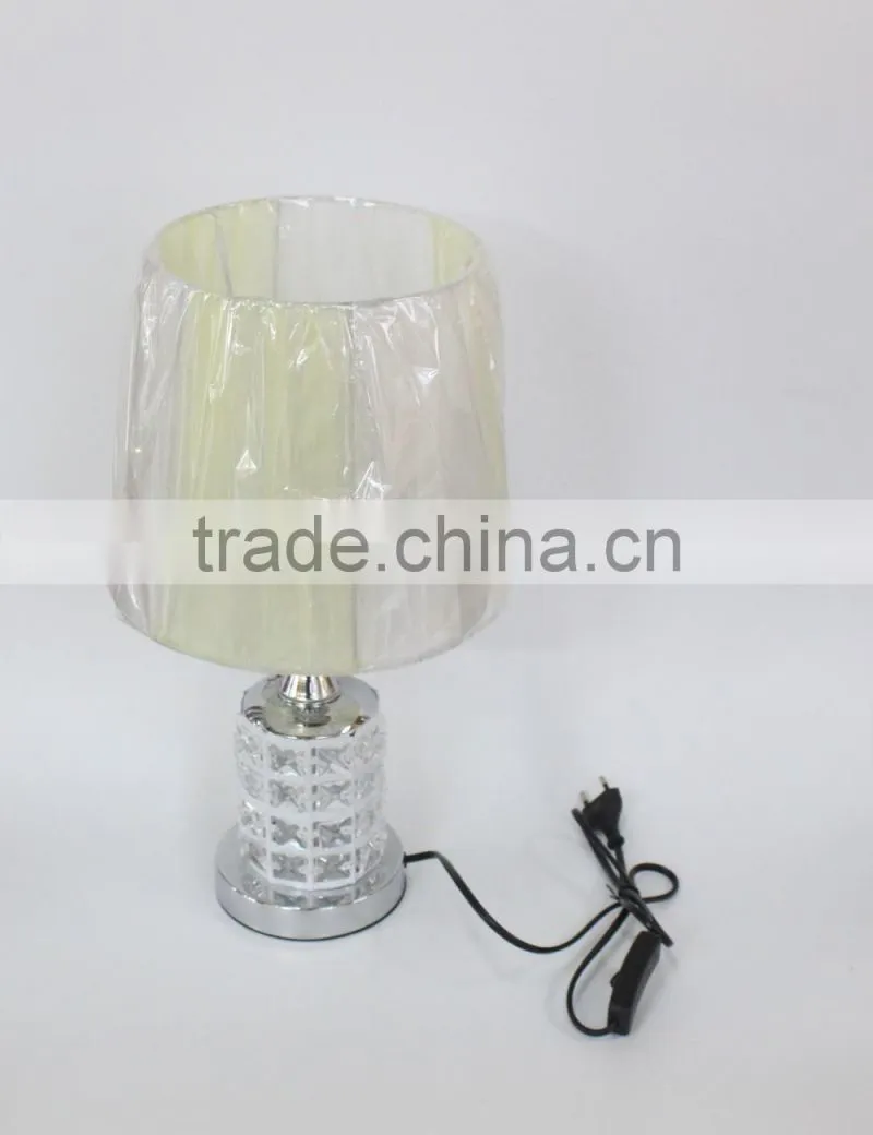 No.1 yiwu exporting commission agent wanted Table Lighting Home Decorative Crystal Lamp Bedside Lamps