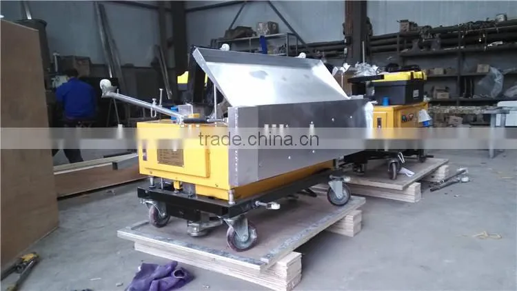 Stainless steel automatic wall spray plastering machine