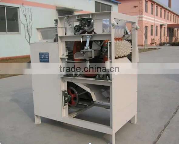 automatic wet way nut peeling machine/peanut peeling machine/almond peeling equipment