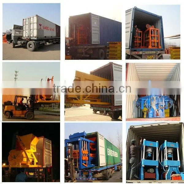 Semi auto block making machine QTJ4-40 For consruction hot sells