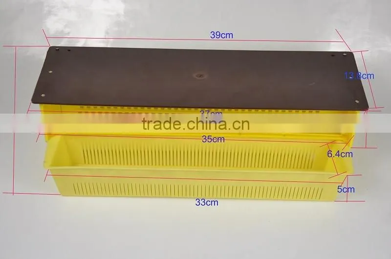 2017 hot sale beekeeping yellow plastic pollen trap