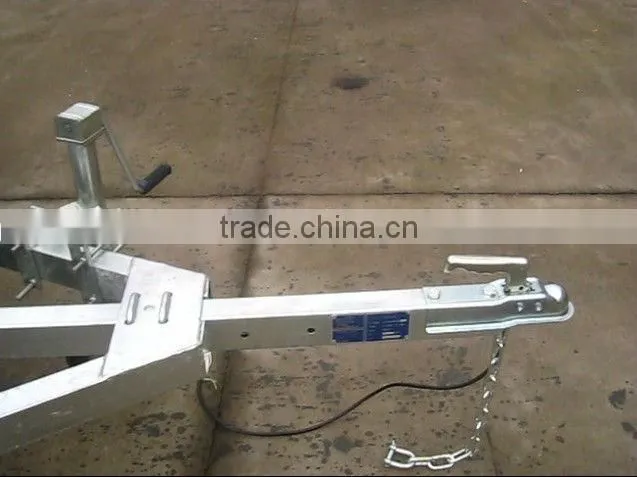 Heavy Duty Cage Trailer With Spare Wheel