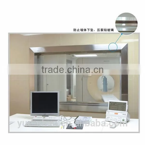 X ray radiation lead glass shielding