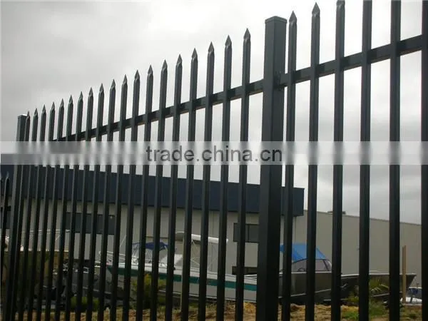 China top supplier Low carbon steel wire Palisade fence