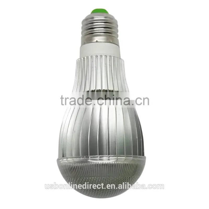 Durable 9W E27 led light color RGB magic led light bulb With Wireless Remote