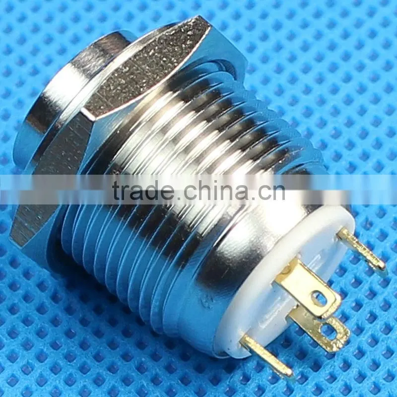 16mm flat head screw terminals 12 volt waterproof switches