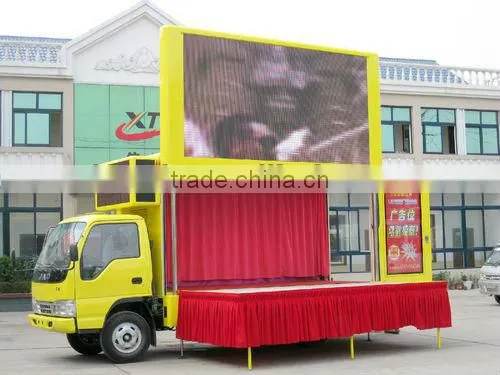 Mobile LED Advertising Truck, Led Truck,3 sides led screen