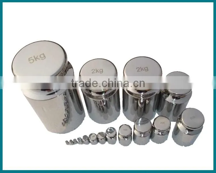 0.5 kg chromed calibration weights