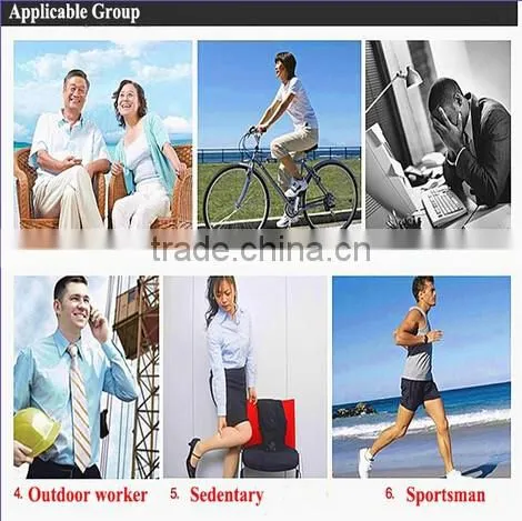 Elastic neoprene magnetic far-infrared self-heating ankle support for pain relief