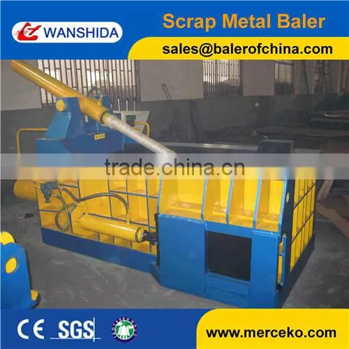 Professional aluminum cast iron scrap baling press baler