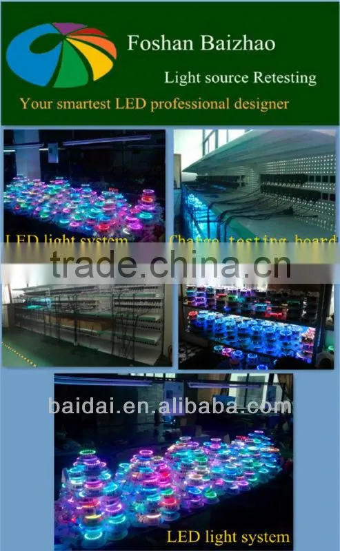 LED flower pot snake shape