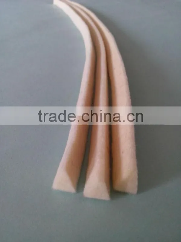 Wool felt upholstery fabric/ wool piano felt strips