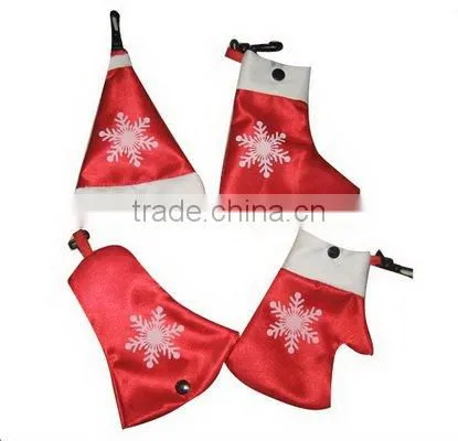 christmas shopping bag 190T polyester
