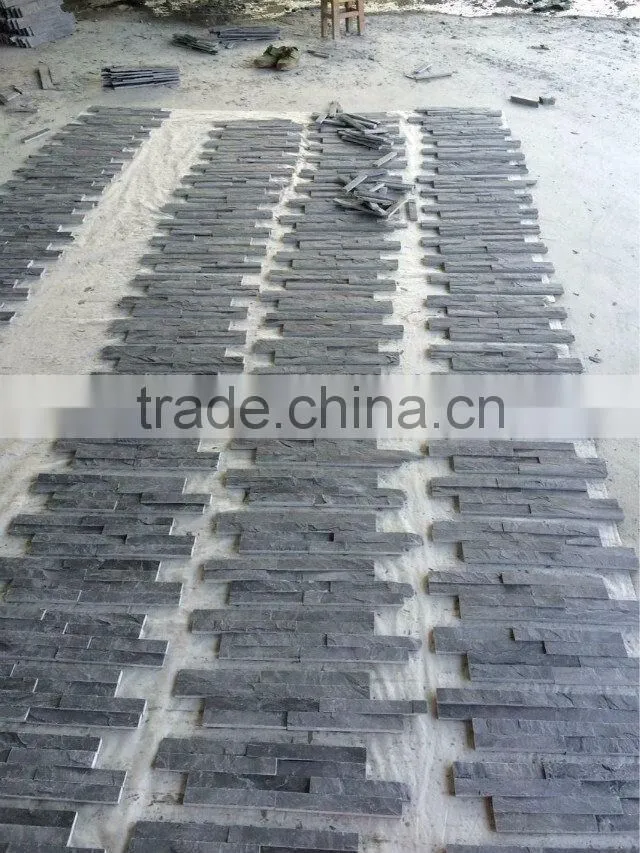 Natural slate cultural stone for exterior wall cladding