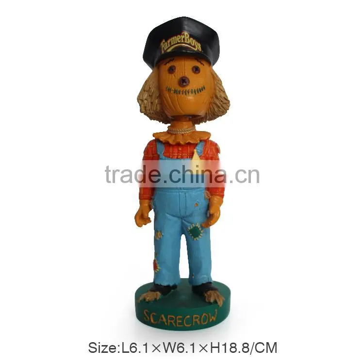 Resin Cartoon Figurine Bobble Head