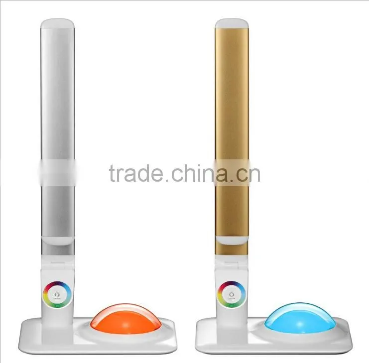 Foldable LED Aluminum Alloy Table Lamp, Eye-protecting Light Source Atmosphere Night Lamp For Office