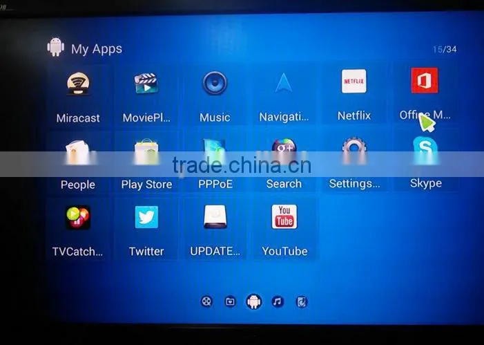 Factory Price Amlogic S805 MX Pro Android 4.4.2 Smart TV Box with BT 4.0