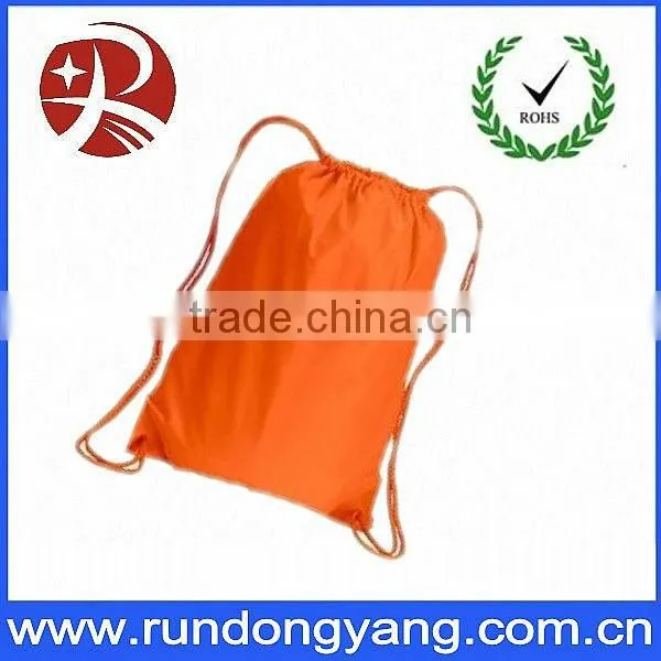 Custom Promotion Cheap Polyester Drawstring Bag