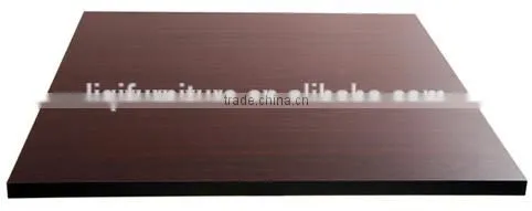 Melamine table top for dining table