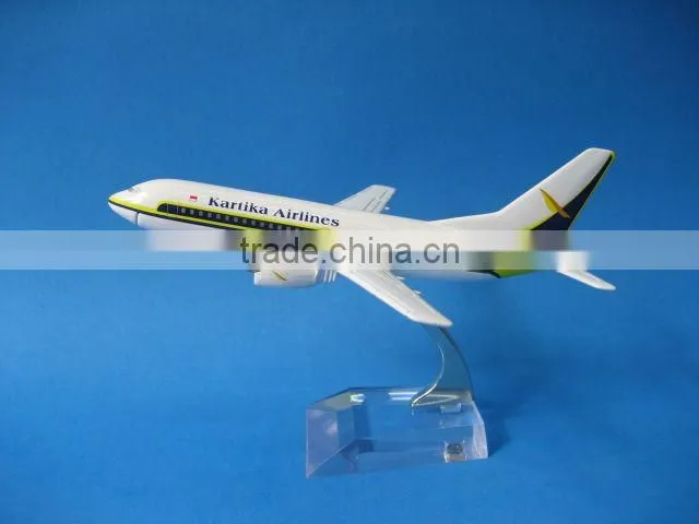 Metal B737-300 Four Circular airplane model for gifts