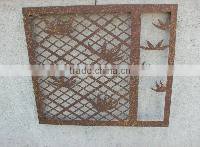 Decorative metal wall art