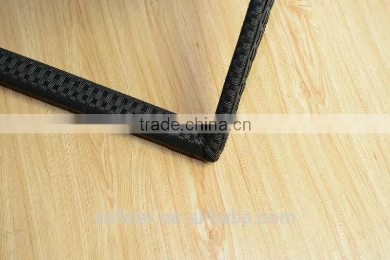 plastic with aluminium sun lounger for outdoor