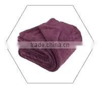 Anti pilling heated blanket for bed