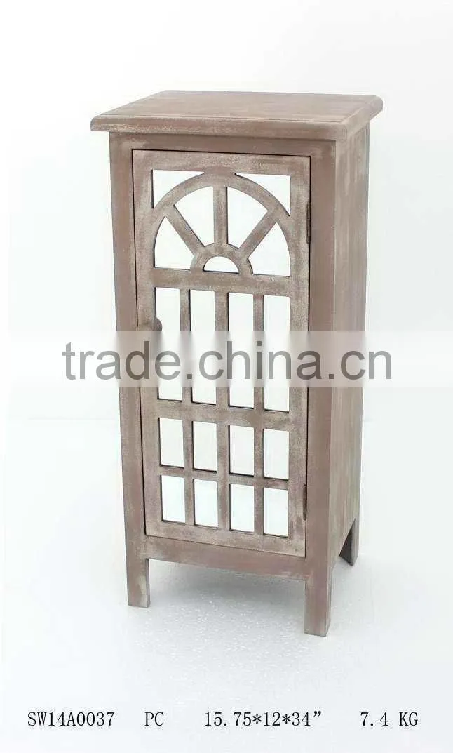 antique storage chest With mirror design for home