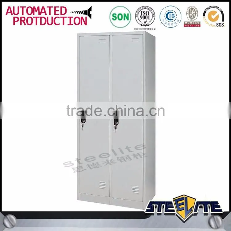Industrial metal furniture 2 doors golf bag storage locker