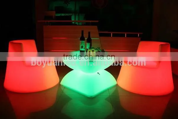 rechargeable big horse color light up for event chair, big sea horse outdoor chair