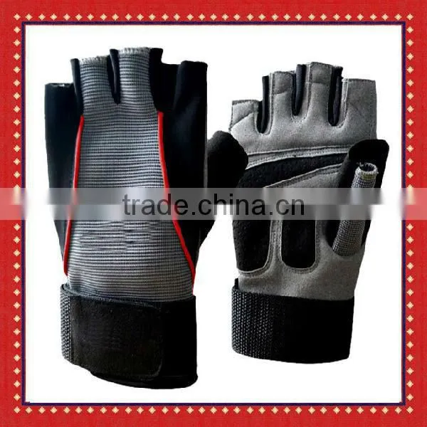 Half finger Fitness gym gloves