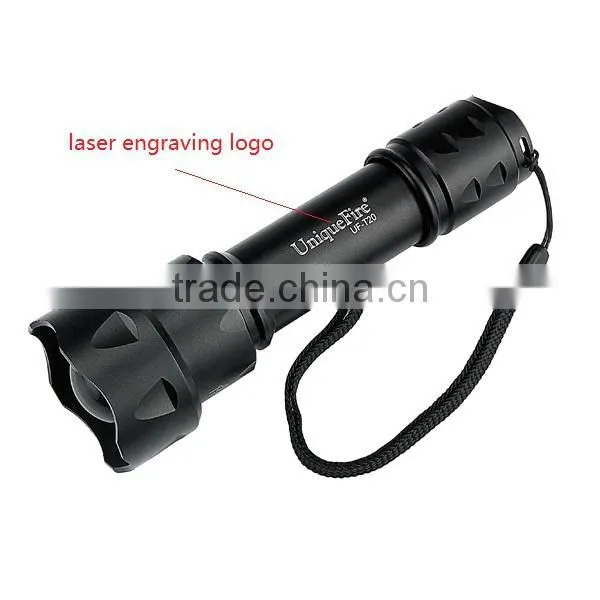 Osram LED uf-t20 ir led hunting flashlight torch 850nm with convex lens 38mm