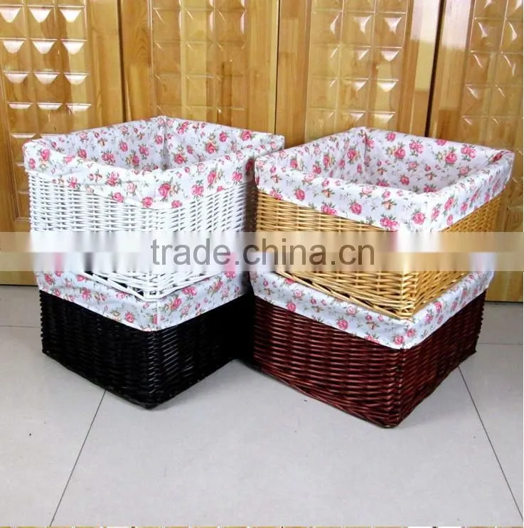 2016 classic and new fashional wickerwork/Wicker Baskets for clothes and other items