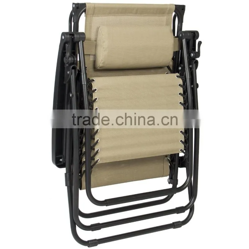 Zero Gravity Folding Chair With Canopy 2x1 Teslin Relax Chair With Shade