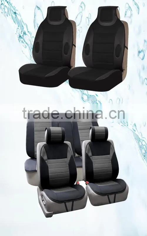 MEMORY FOAM CAR SEAT CUSHION BLACK & GRAY car seat molded foam