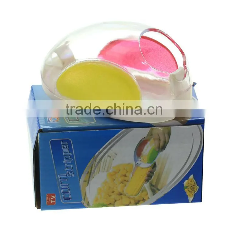 magic corn stripper/plastic pp corn plane as kitchen tool