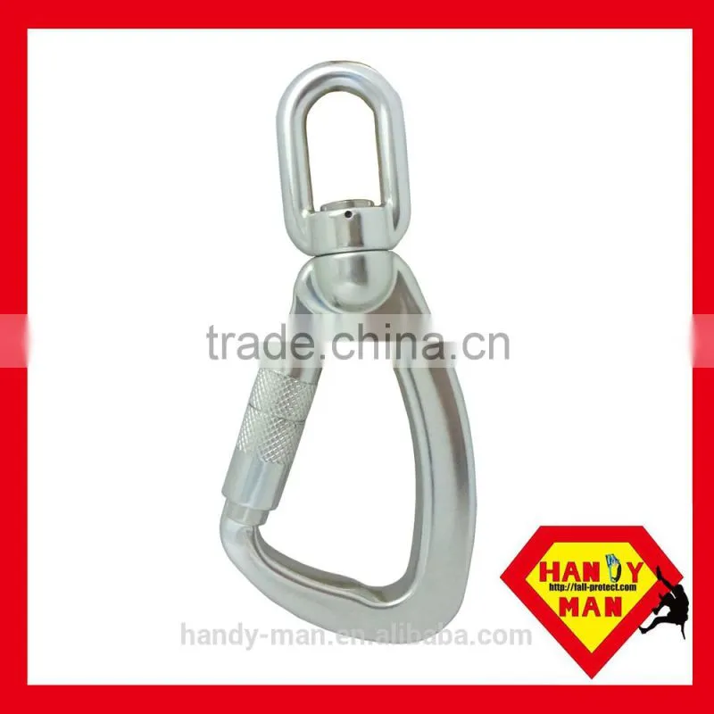 A304KTL-3 Aluminum Swivel Load Snap Triple Lock Hook