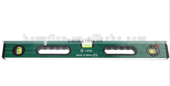 Berrylion High Grade Alloy Steel Spirit Level 500-1000mm Strong Magnetic Spirit Level