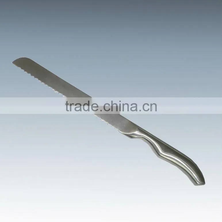 320-75 Stainless steel Kitchen Knife With Rubber Handle