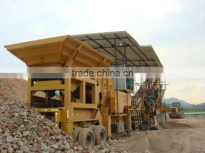 Hot Selling Mobile Mining Crusher for Gold Ore