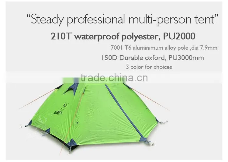 Low temperature resistant double-layer professional Camping Tent