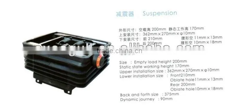 AIR SUSPENSION FOR DRIVER SEAT